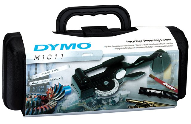 DYMO11C金属带，凸文塑料标签