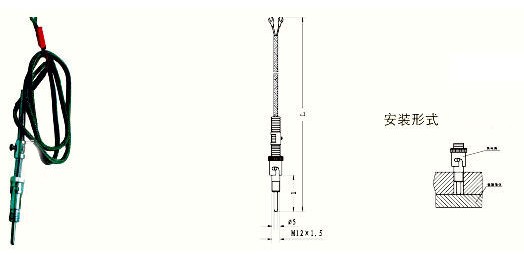 壓簧固定式熱電偶