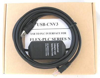富士PLC编程电缆 USB-CNV3