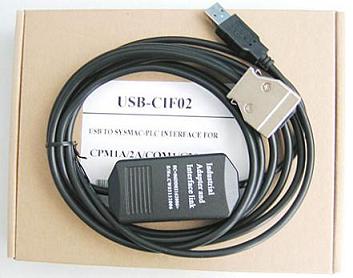  欧姆龙PLC编程电缆USB-CIF02