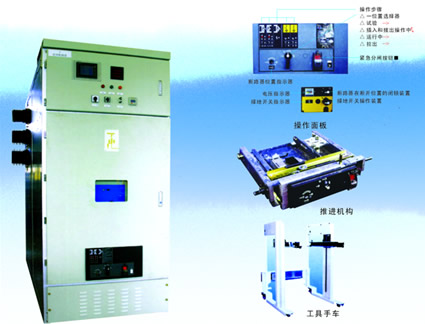 KYN58-40.5铠装移开式金属封闭开关柜柜体