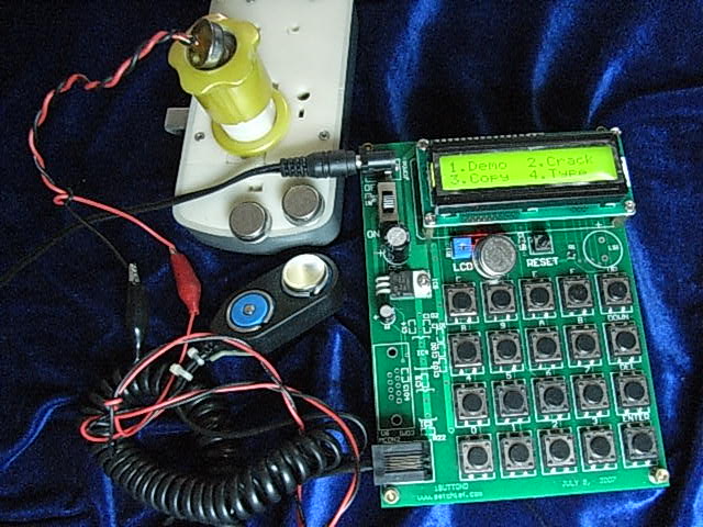 信息纽扣(TM卡，DS1991、DS1961S型iButton)密码破解解码复制开发装置 其它电器其它电器-百方网