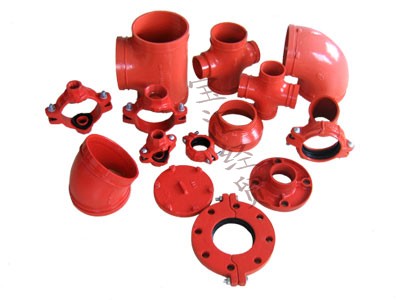 宝汇经贸消防沟槽管件,沟槽式连接管件,潍坊沟