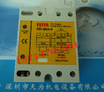 FOTEK台湾阳明ESR-40DA-H,ESR-80DA-H，ESR-100DA-H高功率固态继电器