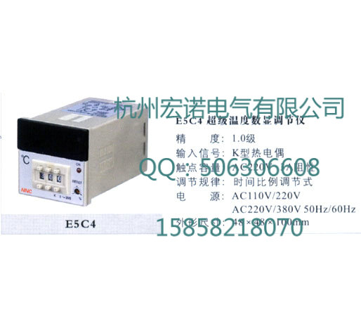 E5C4超级温度数显调节仪