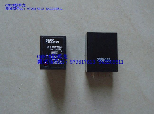 有现货全新原装欧姆龙固态继电器G3F-203SN DC5-24V