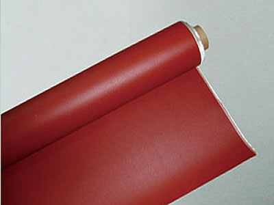 红色防火阻燃硅橡胶布