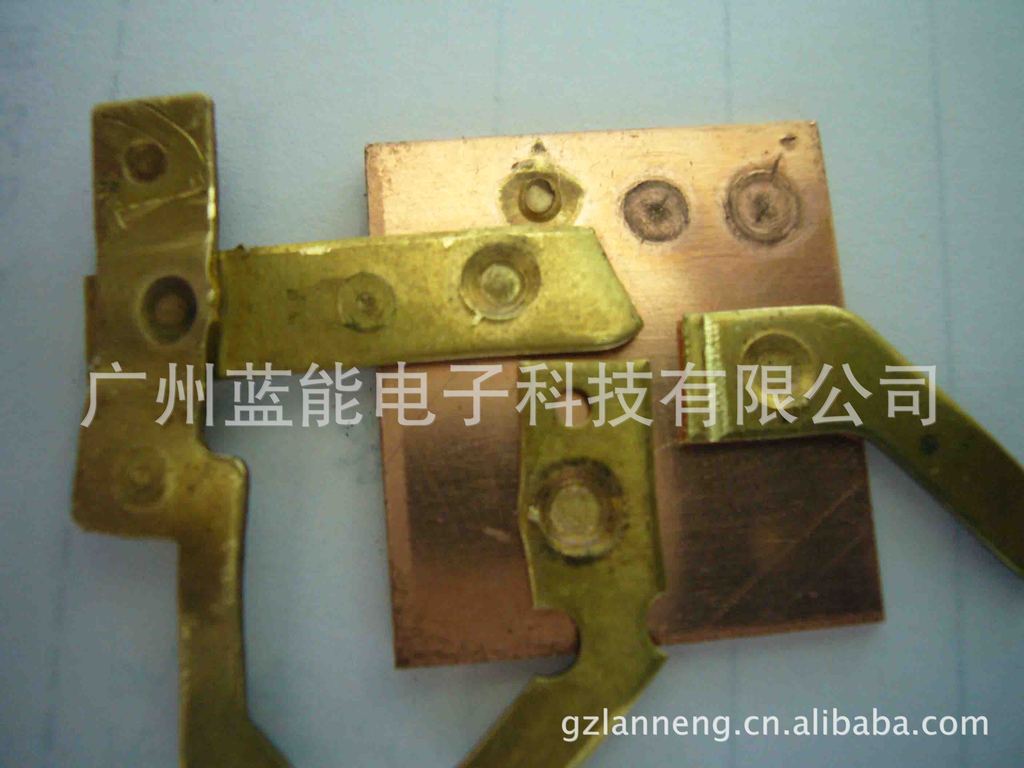 紫铜黄铜点焊机/黄铜紫铜碰焊机/铜片点焊机/铜片搭接点焊机图1