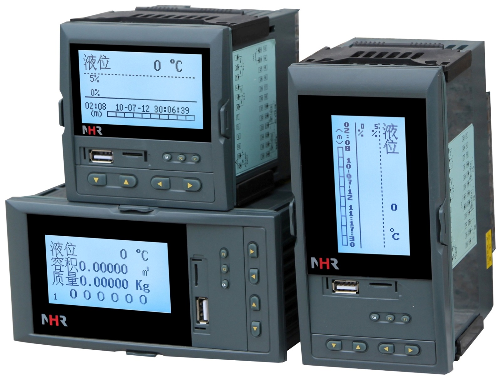 虹润集团NHR-7620/7620R系列液晶液位<=>容积显示控制仪/记录仪   