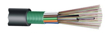 24芯单模层绞式轻铠装光缆GYTS