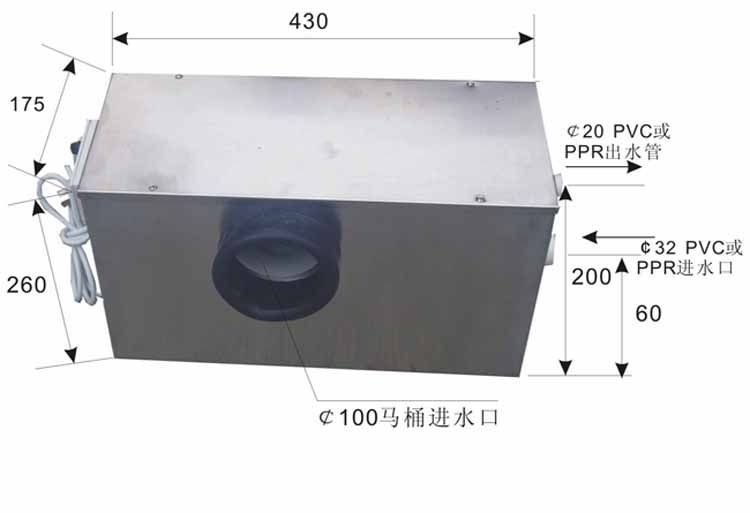 別墅地下室用大功率雙泵不銹鋼排污水泵