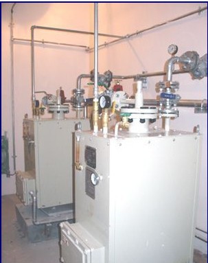 特价中邦电热式/壁挂式/空温式/热水循环式/直燃式气化器气化炉 