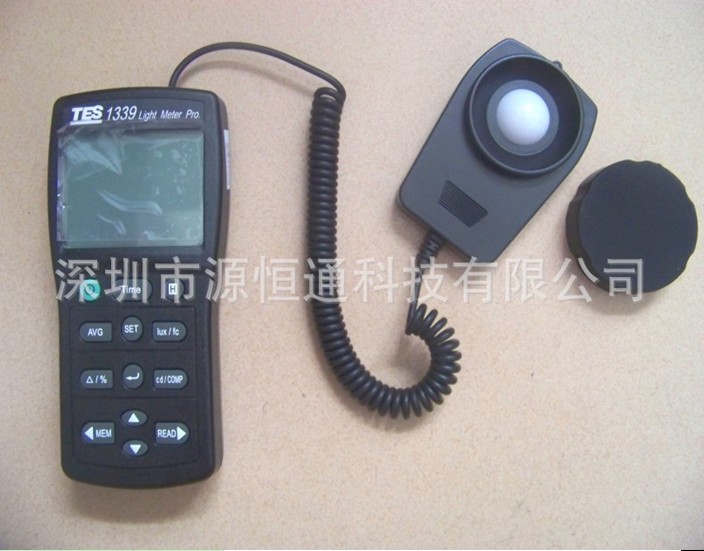 台湾泰仕TES1339R照度计TES-1339R专业级照度计TES 1339R带RS232