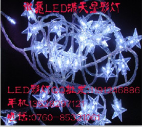 【庫(kù)存】LED五角星燈串 樹上纏繞五角星燈串彩燈