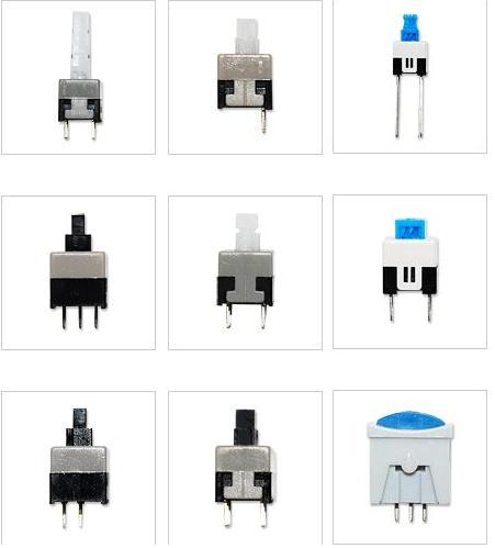 按键开关示意图/按键开关原理/按键开关工作原理/按键开关结构/按键开关内部结构/按键开关技术结构