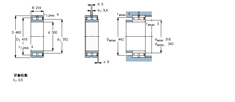 SKF  NNCL4960CV/C3