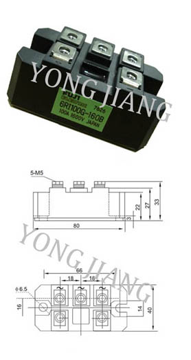 三相整流模塊6RI100G-160