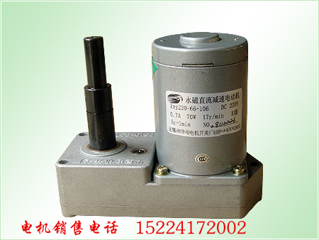 ZYJ220-66-106永磁直流减速电动机