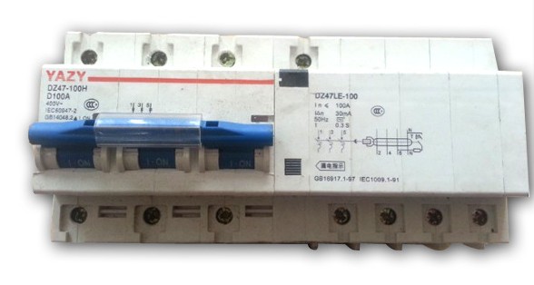 厂家直销DZ47LE漏电断路器