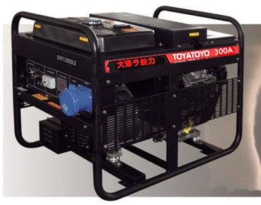 300A柴油发电电焊机,进口发电电焊机