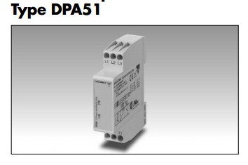 瑞士佳乐相序缺相监控继电器-3相电压继电器DPA51系列