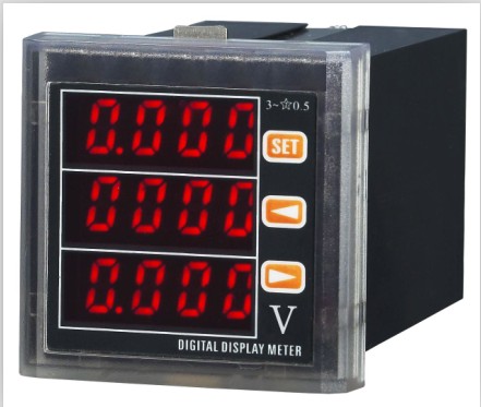 热销CZ48U-V3三相电压表海鸥数显表
