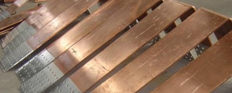 电解铝厂用阀侧铜母线