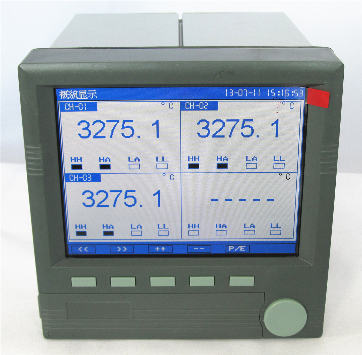 LD-300B蓝屏无纸记录仪
