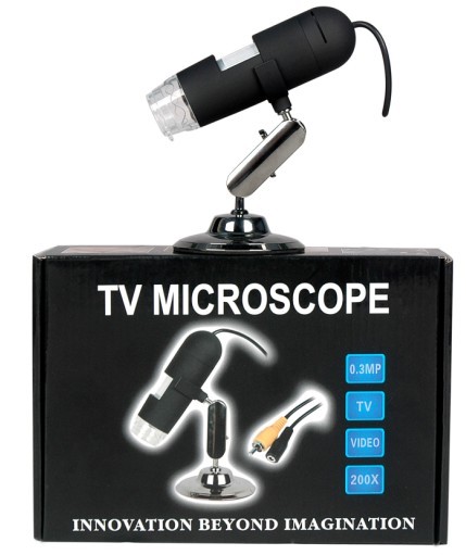 TV显微镜毛发观察显微镜带7寸屏显微镜图像显微镜