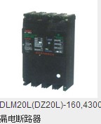 DLM20L(DZ20L)-160,4300漏电断路器