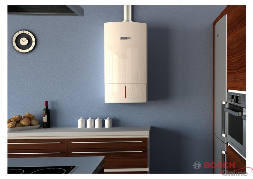 成都家用地暖锅炉，成都地暖锅炉，博世落地炉地暖安装