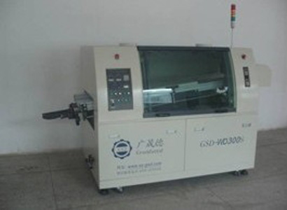 有铅按键式波峰焊机GSD-YD300R，小型波峰焊机