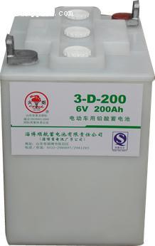 铅酸蓄电池3D210牵引电瓶6V210Ah
