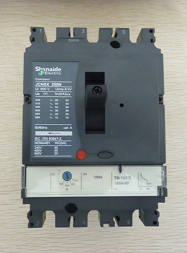 塑壳断路器常用附件 塑料外壳式断路器 上海施耐德 JCNSX施耐德断路器