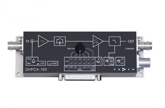 FEMTO可变增益低噪声电流放大器DHPCA-100
