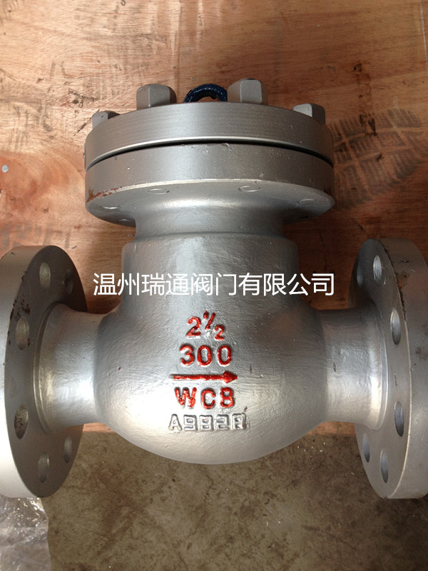 美标碳钢旋启式止回阀