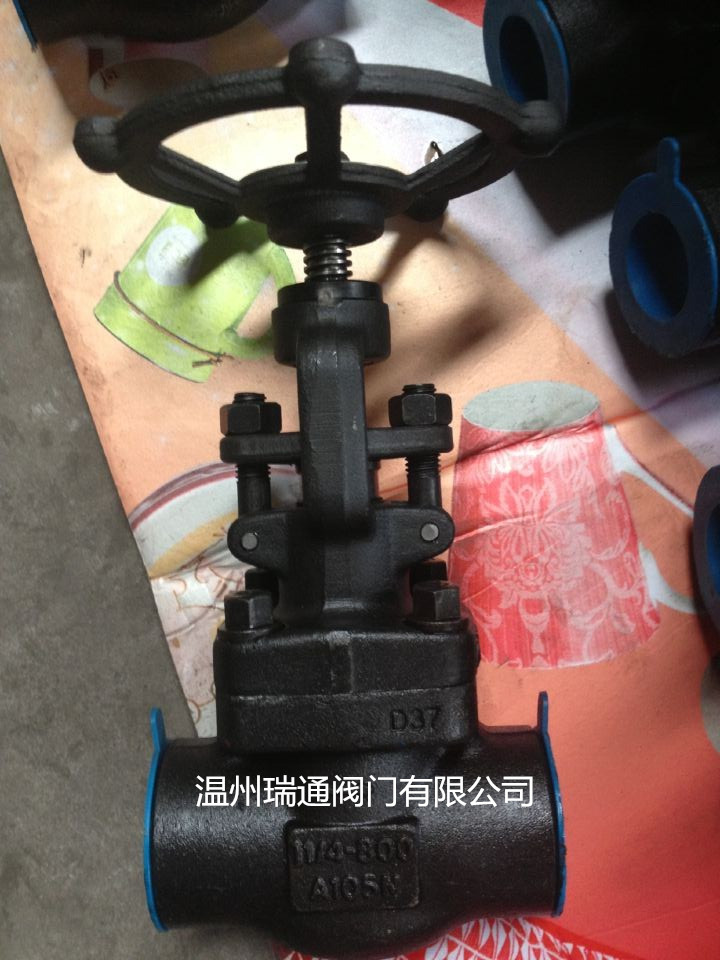 焊接锻钢截止阀800LB