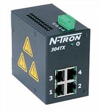 工业以太网交换机：N-TRON 708TX