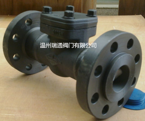 锻钢法兰止回阀H44H-600lb
