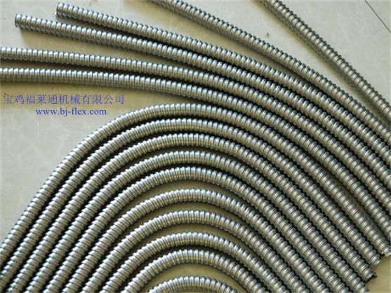 福莱通厂家生产单扣不锈钢软管 不锈钢单勾穿线管