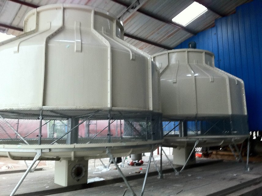 湖北鄂州250T圆型冷却塔