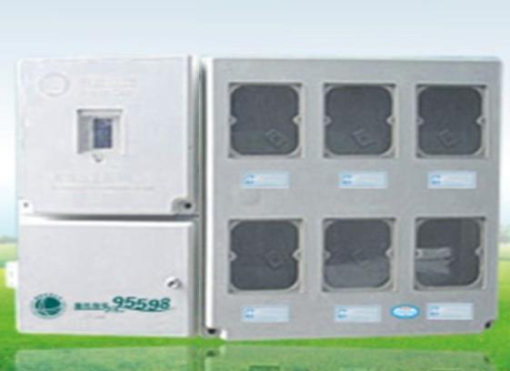 电能表箱6户六表位拼装玻璃钢电表箱含控制箱