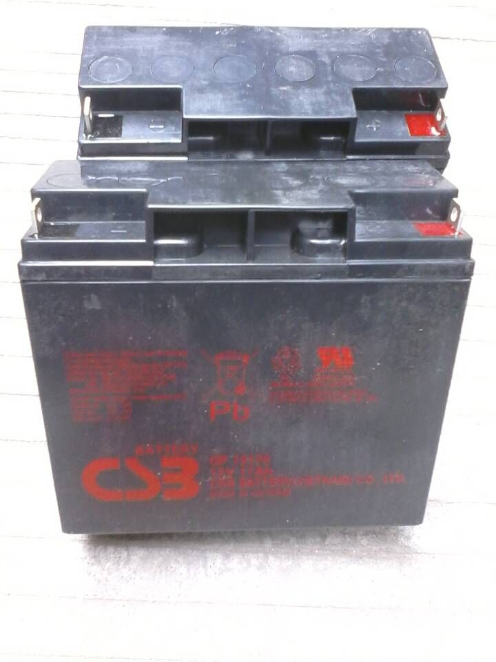 台湾CSB蓄电池广东代理商批发12V17AH电源系统云浮惠州佛山深圳电源厂家代理路由器UPS回收电池