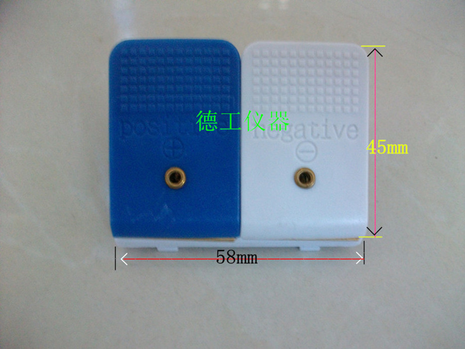 软包锂聚合物电池四线制测试夹子 卡扣式夹具 电压内阻容量检测夹