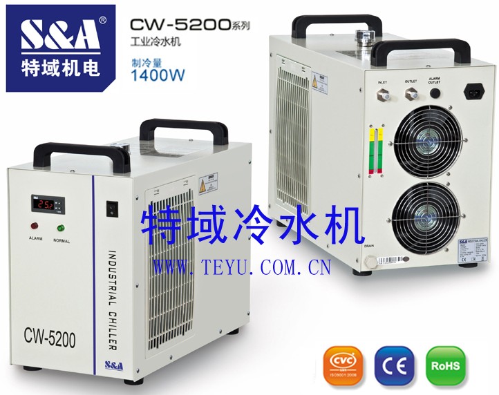高精度卷板一体UV喷绘机专用冷水机CW-5200