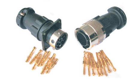 仿法国苏里奥的UTG系列纺织专用Y1-8型圆形连接器厂家