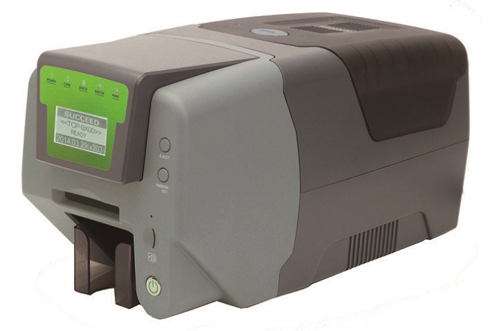TCP9X00增强型双规格银行级证卡打印机