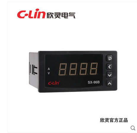 欣灵SX-96B数显电压表电流表AC500/220V数显转速表正品现货