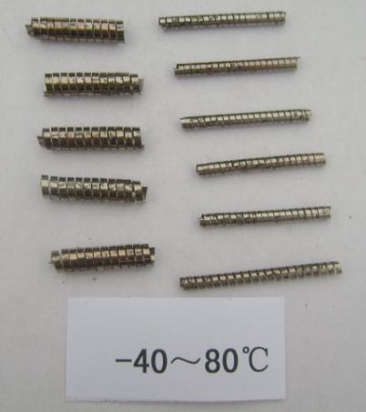 -40～80℃双金属温度计元件