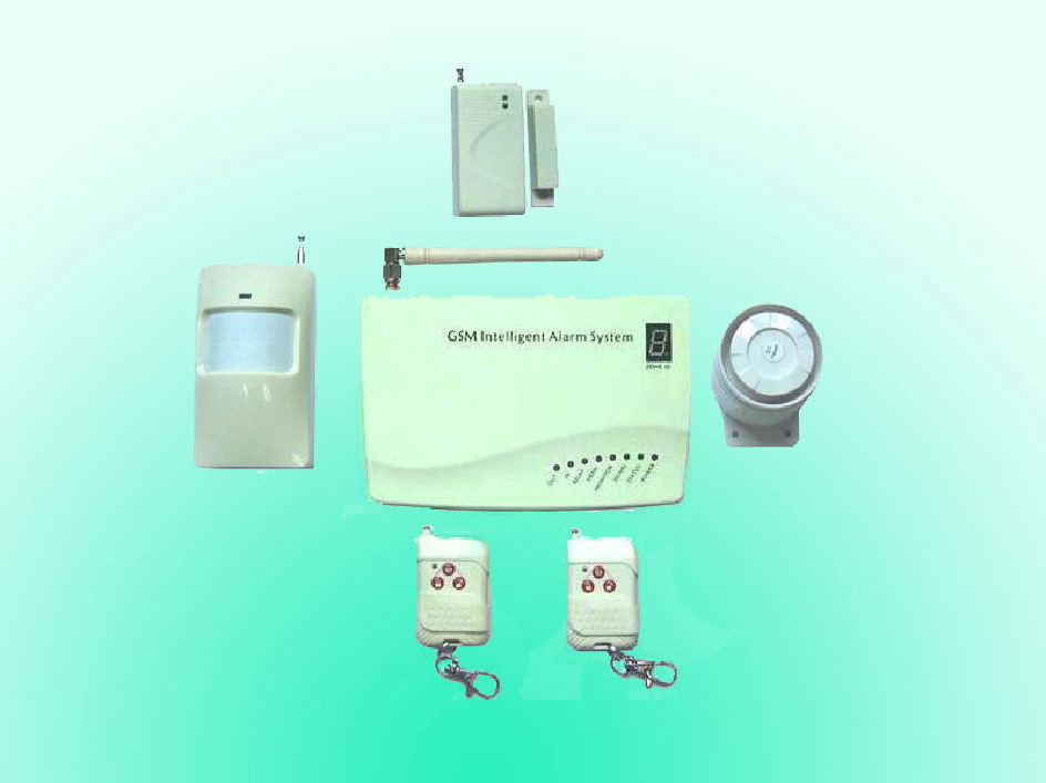 无线联网GSM手机卡安全智能防盗报警器